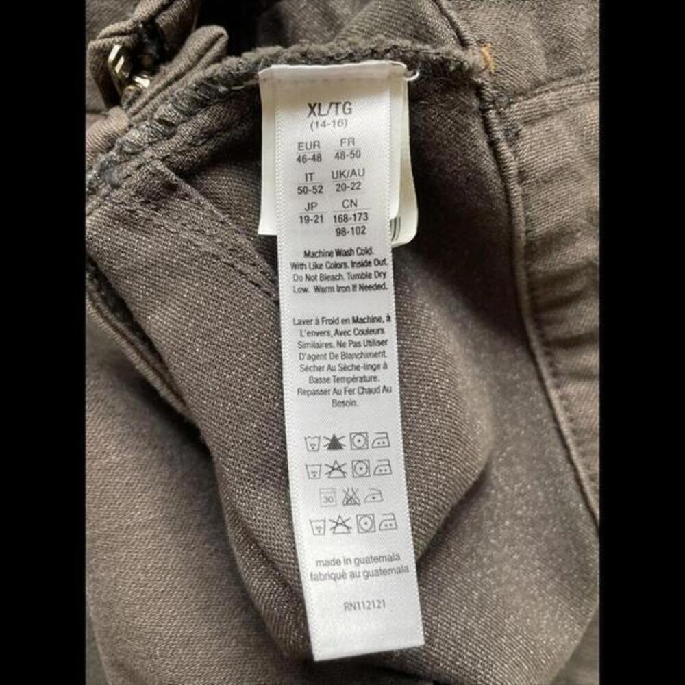 Spanx Pants Womens Brown Size XL Shimmer SOLACE Side Zip High Waist Jean Pants - Picture 7 of 9